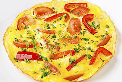 paprika-omlette
