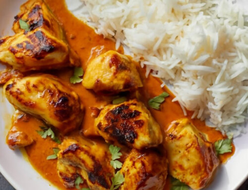 Chicken Tikka mit Reis